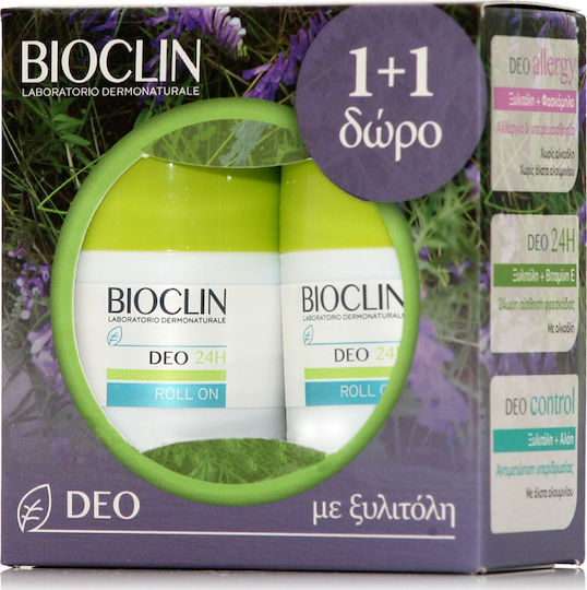 Bioclin Deo Αποσμητικό 24h σε Roll-On 2x50ml