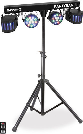 BeamZ Moving Light LED PAR DMX PartyBar2 RGBW