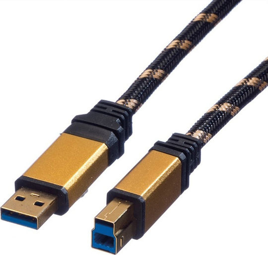 Roline USB 3.0 Cable USB-A male - USB-B male 3m (11.02.8903-10)