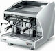 Wega Polaris Comp EVD/2 + SPIW Chrome Επαγγελματική Μηχανή Espresso με 2 Group Π76xΒ57xΥ52cm
