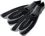 CressiSub Agua Swimming / Snorkelling Fins Medium Black Black CA205043