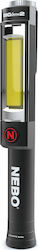 Nebo Фенер за работилница Батерия LED Двойна функция със светлинен поток до 500лм Big Larry 2 6737 NE6737 Черен