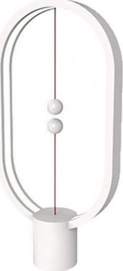Allocacoc Διακοσμητικό Φωτιστικό Heng Balance Lamp Ellipse LED Θερμό Λευκό 3500K 28x40x7εκ.