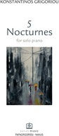 5 Nocturnes, Pentru pian solo 9790691517352