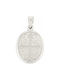 White gold amulet Constantine PD11040L 9 Carat