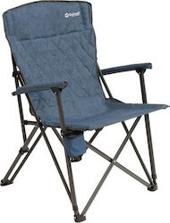 Outwell Derwent Καρέκλα Παραλίας με Ατσάλινο Σκελετό σε Μπλε Χρώμα