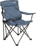 Outwell Kielder Καρέκλα Παραλίας με Ατσάλινο Σκελετό σε Μπλε Χρώμα