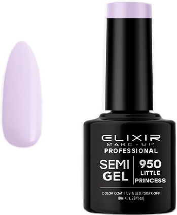 Elixir Semi Gel Ημιμόνιμο Βερνίκι Νυχιών 950 Little Princess 8ml