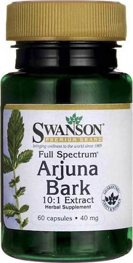 Swanson Arjuna Bark 10:1 Extract 40mg 60 caps