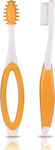 Kidsme Easy Held Baby Toothbrush for 6m+ 2pcs Orange