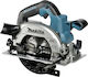 Makita DHS661ZU Δισκοπρίονο Brushless 18V Solo με Σύστημα Αναρρόφησης