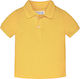 Mayoral Kids Polo Short Sleeve Yellow