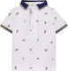 Mayoral Kids Polo Short Sleeve White