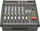 Citronic CSP-408 170.841UK Active Analog Console 4 Channels with Phantom Power & 4 XLR Inputs