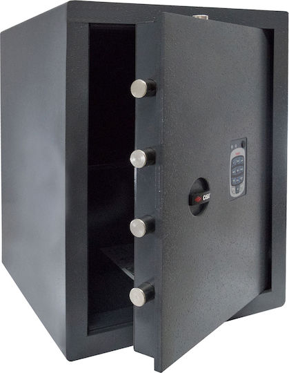 Cisa 82750 Tresor mit digitalem Schloss Abmessungen H36xB40xH49cm mit Gewicht 54.2kg 1.82750.74.0
