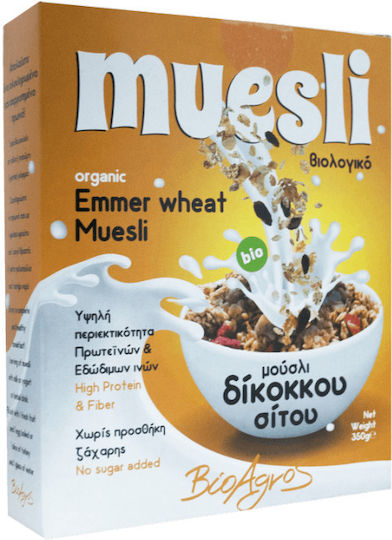 Vio Agros Bio Müsli Weizen Zweikorn 350gr