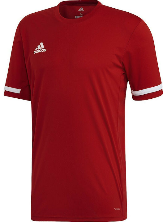 Adidas Tiro 19 Men's Athletic T-shirt Short Sleeve Red