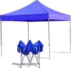 Gazebo Grădină Partytent Albastru 3x3m Gazebo Grădină Partytent Albastru 3x3m