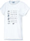 4F H4L19-TSD014 Women's T-shirt White H4L19-TSD014-10S