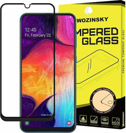 Wozinsky 9D Adeziv complet Full Face Tempered Glass (Galaxy A40)
