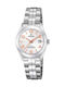 Festina Womens Watch 28mm Battery With Silver Steel Bracelet