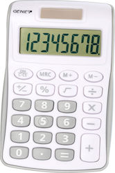 Genie 120 Calculator Pocket 8 Digits in Silver ...