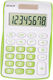Genie 120 Calculator Pocket 8 Digits in Green C...