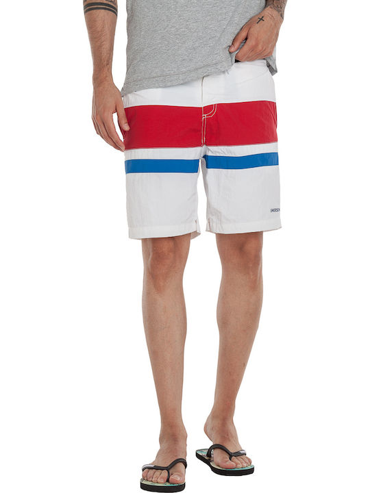 Herren Badebekleidung Bermuda White / Red