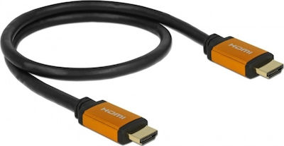 DeLock HDMI 2.1 Cable HDMI male - HDMI male 2m Black