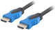 Lanberg HDMI 1.4 High Speed 1080p 120Hz Кабел HDMI Мъжки - HDMI Мъжки 15м Черен
