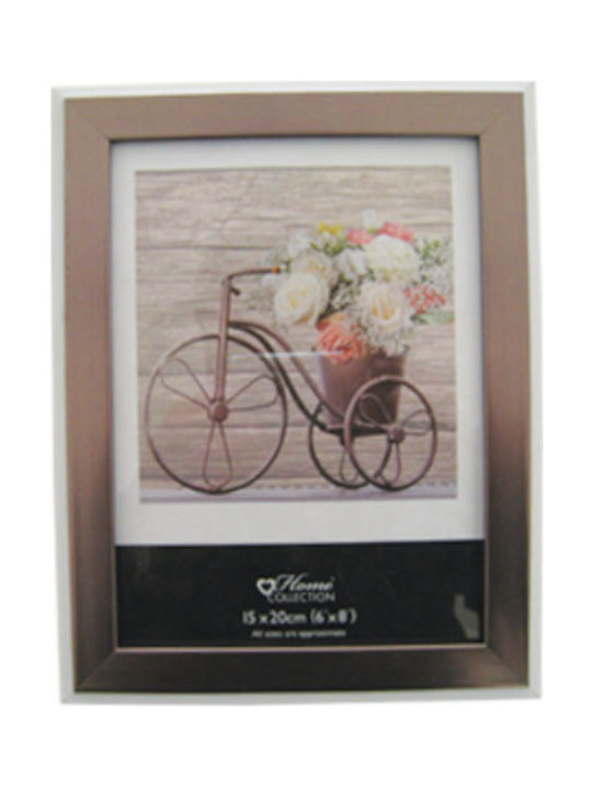 Wall Frame Metallic 10x15cm with Silver Frame