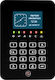 Olympia Electronics BS-477/SL Ασύρματο Πληκτρολόγιο Συναγερμού Αφής με Οθόνη σε Μαύρο Χρώμα 921477001