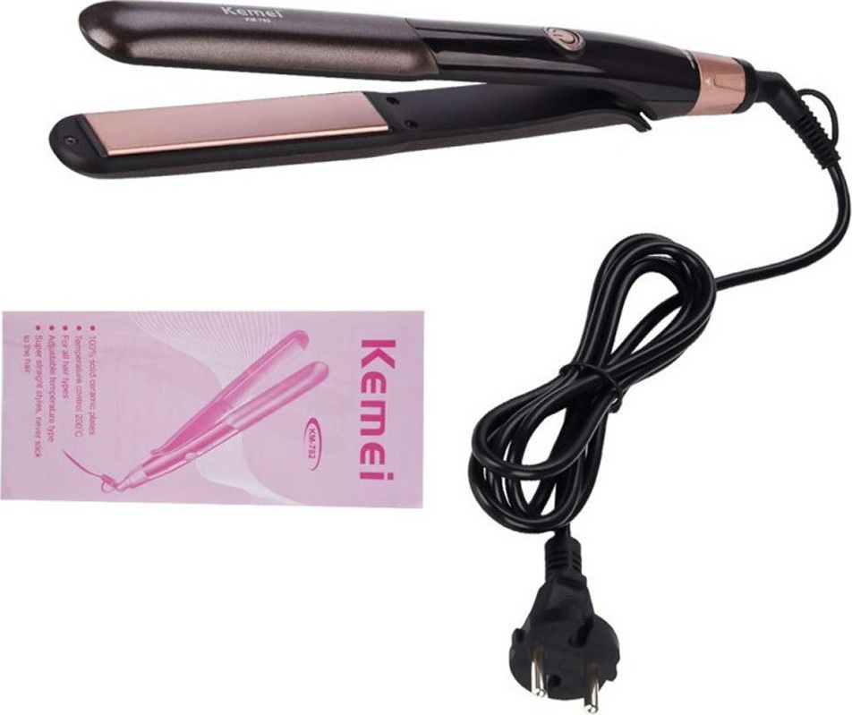 KEMEI Km-471 Professional Hair Straightener / Flat Iron Ceramic Hair  Styling Tool – Elitestore.pk