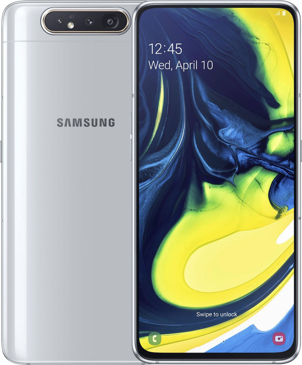 Samsung Galaxy A80 (128GB) Ghost White | Skroutz.gr
