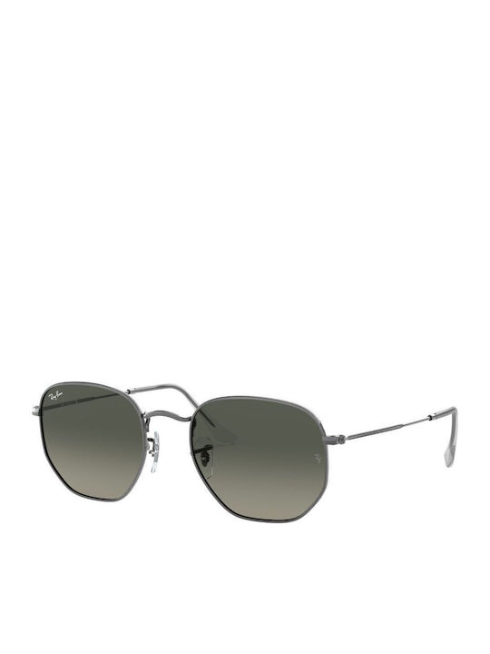 Ray Ban Hexagonal Unisex Sunglasses with Silver...