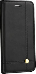 Senso Book Δερματίνης Μαύρο (Huawei Mate 20X)