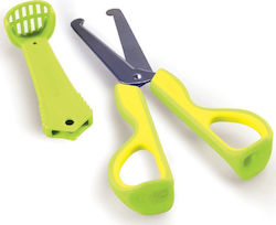 Kidsme Food Scissors Preparation Food 3 in 1