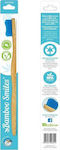 Bamboo Smiles Toothbrush Adults Periuță de dinți Soft Bej 1buc