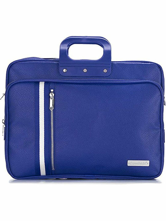 Bombata 24h Classic Club Geantă De umăr / de mână pentru laptop 15.6" în culoarea Albastru