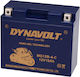 Dynavolt GEL Motorradbatterie MG12B-4-C mit Kapazität 10Ah