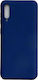 Задна корица Силикон 1.2мм Син (Galaxy A50)