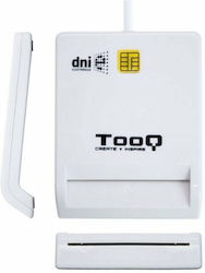 Tooq Card Reader USB 2.0 for SmartCard White