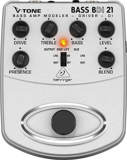 Behringer BDi 21 Pedals Preamp Electric Bass