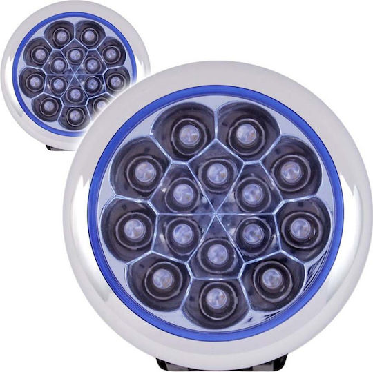 Autoline SJ-256A Rund Tagfahrleuchten Auto LED 12V 7.8cm 2Stück