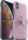 Otterbox Pop Symmetry Back Cover Σιλικόνης Ροζ (iPhone XS Max)
