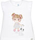 Mayoral Kids Blouse Short Sleeve White