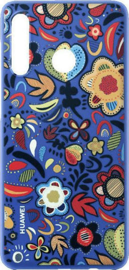 Huawei TPU Case Задна корица Силикон Син (Huawei P30 Lite)