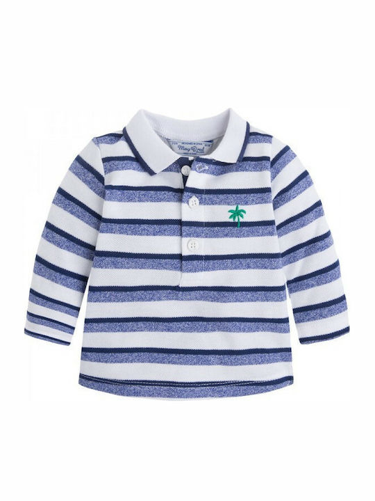 Mayoral Kids Polo Long Sleeve Multicolour