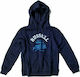 Russell Athletic Kids Sweatshirt with Hood Navy Blue