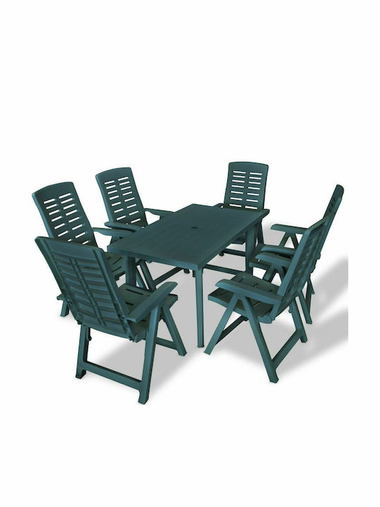 Set Outdoor Dining 7pcs